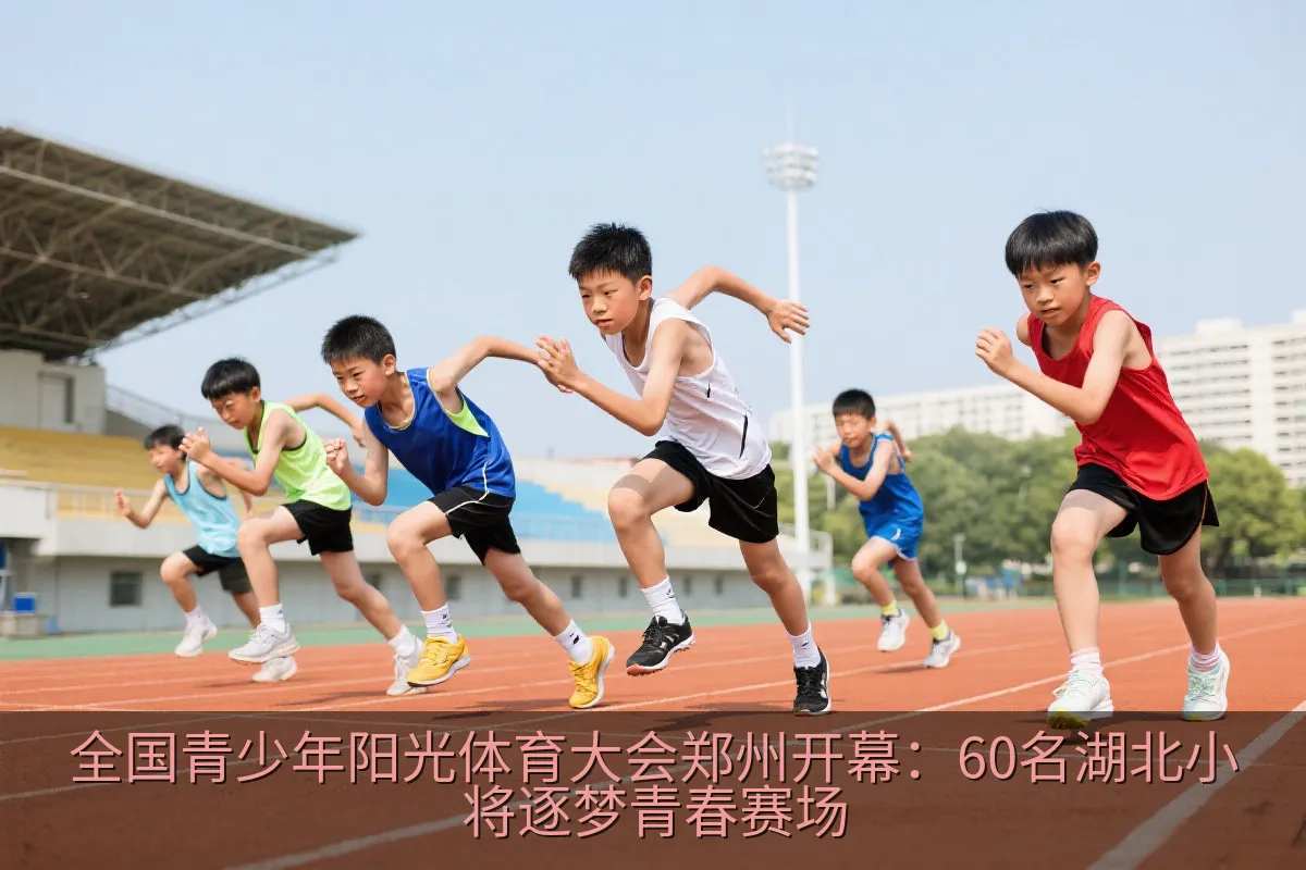 湖北青少年运动员在赛场上训练备赛