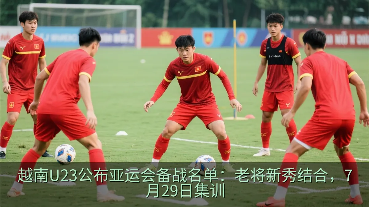 越南U23公布亚运会备战名单：老将新秀结合，7月29日集训