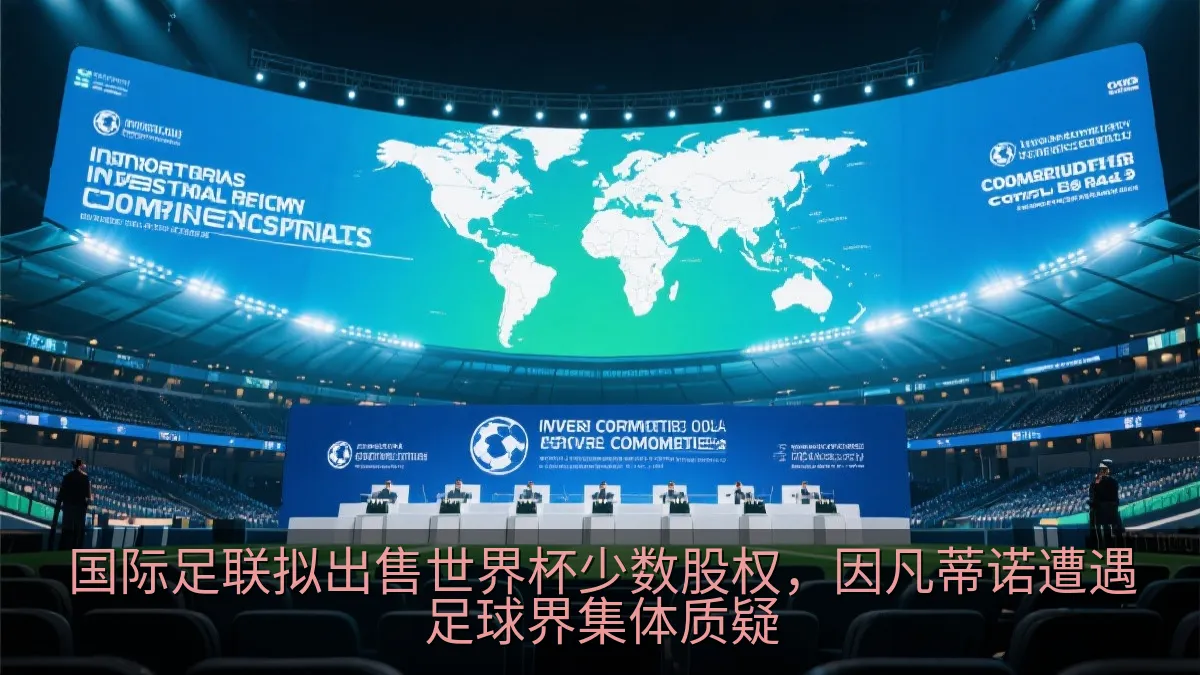 国际足联拟出售世界杯少数股权，因凡蒂诺遭遇足球界集体质疑